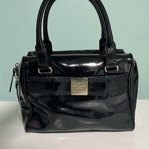 KATE SPADE 'PRIMROSE HILL - Black patent leather Satchel GOLDIE' BAG